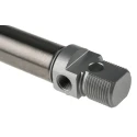 RS PRO 20 mm Bore 100 mm Stroke Pneumatic Roundline Cylinder Double Acting Buffer Cushion Mini ISO Series 304-3577