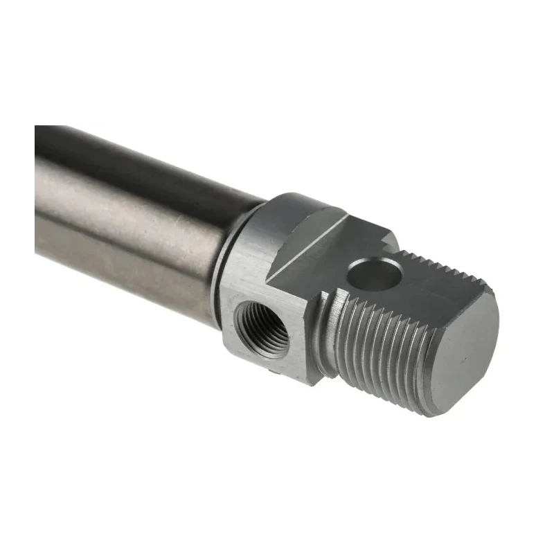 RS PRO 20 mm Bore 100 mm Stroke Pneumatic Roundline Cylinder Double Acting Buffer Cushion Mini ISO Series 304-3577