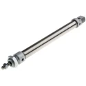 RS PRO Pneumatic Piston Rod Cylinder 20mm Bore 160mm Stroke ISO 6432 Series Double Acting 304-3858