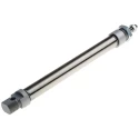 RS PRO Pneumatic Piston Rod Cylinder 20mm Bore 160mm Stroke ISO 6432 Series Double Acting 304-3858