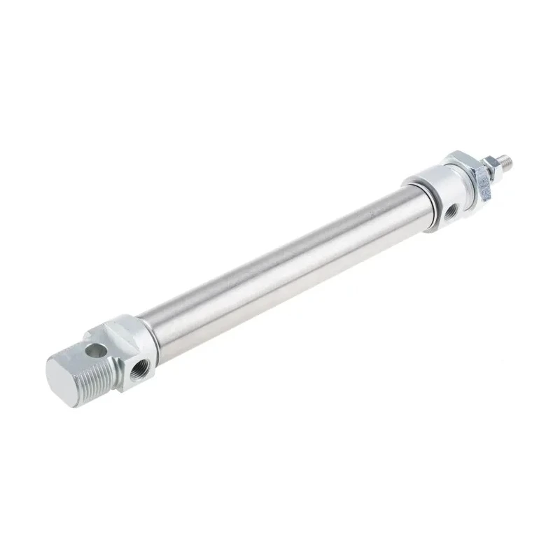 RS PRO Pneumatic Piston Rod Cylinder 20mm Bore 125mm Stroke ISO 6432 Series Double Acting Stainless Steel 304-3864