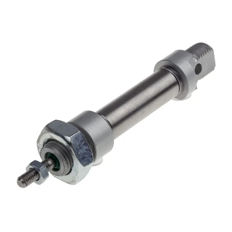 RS PRO Pneumatic Piston Rod Cylinder 10mm Bore, 10mm Stroke, Double Acting, Foot Mount, Stainless Steel Body 304-3397