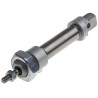 RS PRO Pneumatic Piston Rod Cylinder 10mm Bore, 10mm Stroke, Double Acting, Foot Mount, Stainless Steel Body 304-3397