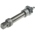 RS PRO Pneumatic Piston Rod Cylinder 10mm Bore, 10mm Stroke, Double Acting, Foot Mount, Stainless Steel Body 304-3397