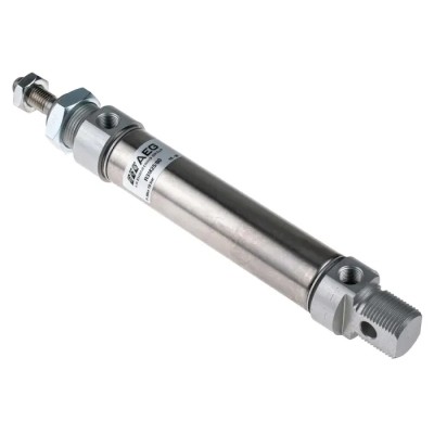 SMC RS PRO Pneumatic Piston Rod Cylinder 25mm Bore 80mm Stroke ISO 6432 Series Double Acting 304-3606