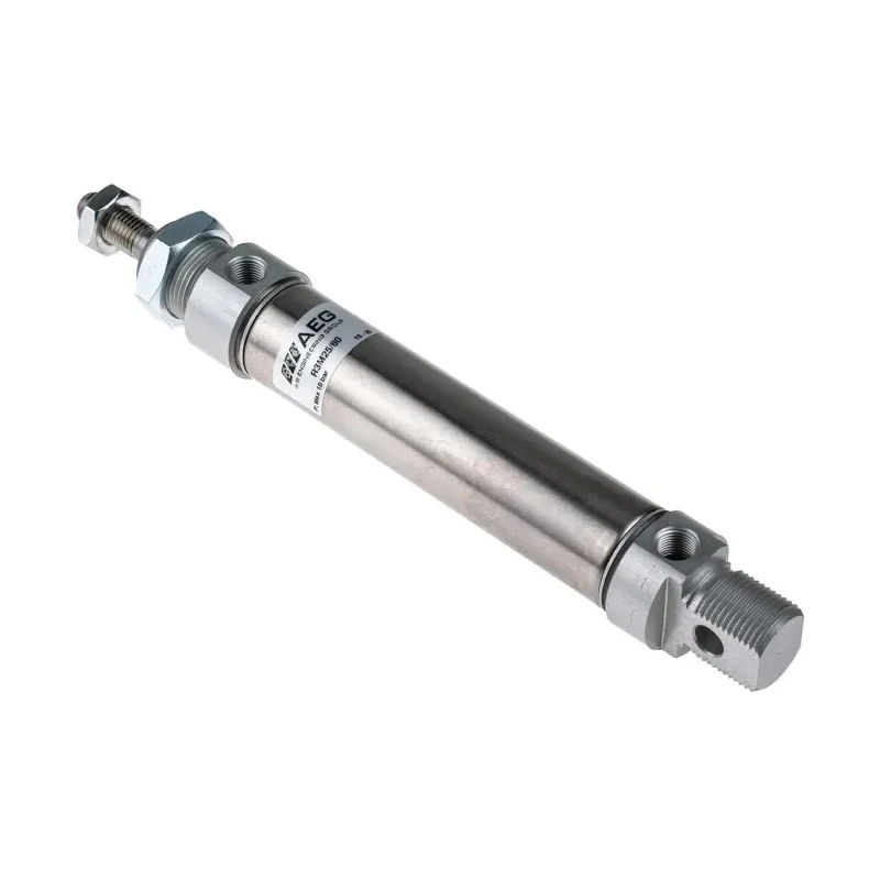 SMC RS PRO Pneumatic Piston Rod Cylinder 25mm Bore 80mm Stroke ISO 6432 Series Double Acting 304-3606