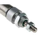 Molex Pneumatic Piston Rod Cylinder 25mm Bore 50mm Stroke ISO 6432 Series Double Acting 304-3870