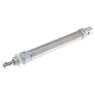 RS PRO Pneumatic Piston Rod Cylinder 25mm Bore 125mm Stroke ISO 6432 Series Double Acting 304-3921