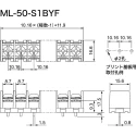 Sato Parts Barrier Strip 2 Contact 10.16 mm Pitch 1 Row 250V 15A ML-50-S1BYF-2P