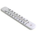 Brannan Wall Mount Glass Thermometer, 50 °C max 14/435/3
