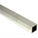 RS PRO Square Aluminium Metal Tube 1.5in Width x 1.5in Height x 1 m Length, 0.5 in Outside Diameter, 1.25 in Inside 304-7923