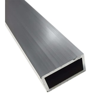 RS PRO Rectangular Aluminium Metal Tube, 1.75 in Inside Diameter, 1 m Length, 2 in Width, 1 in Height 304-7951