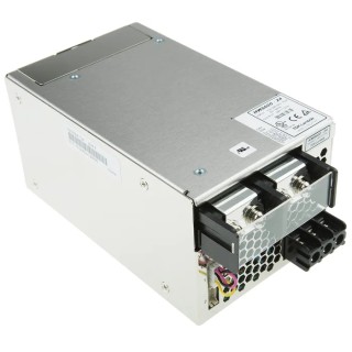TDK-Lambda Switching Power Supply, 24V DC Output, 648W Power, 27A Current, 85% Efficiency, Chassis Mount, HWS600-24