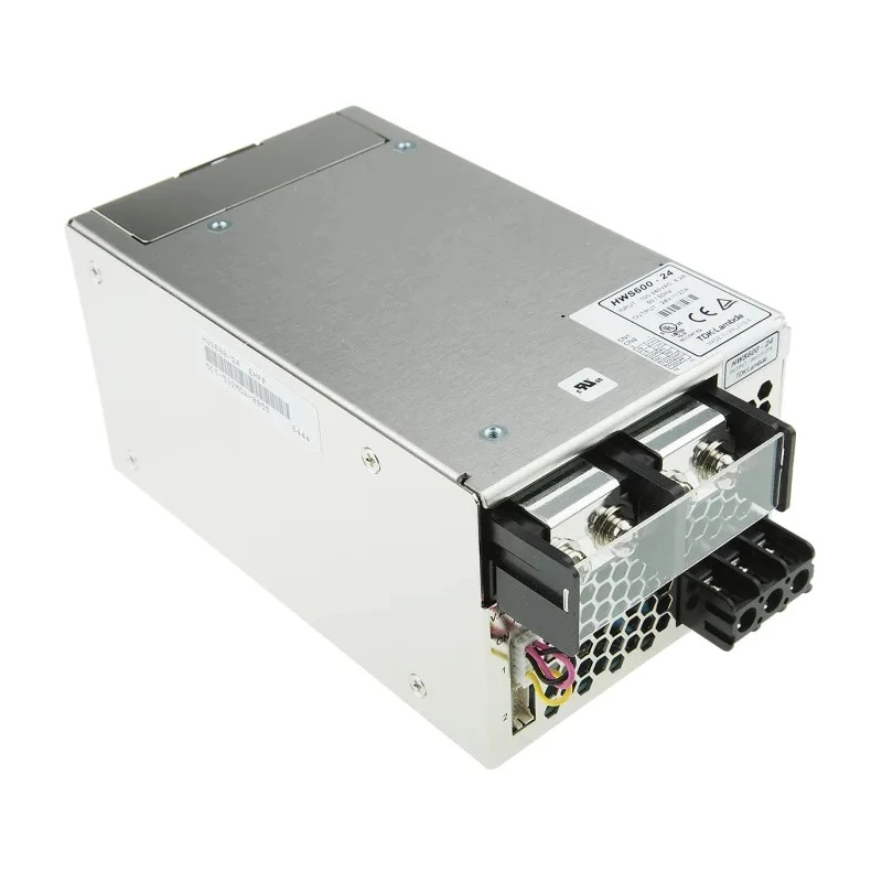 TDK-Lambda Switching Power Supply, 24V DC Output, 648W Power, 27A Current, 85% Efficiency, Chassis Mount, HWS600-24