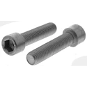 RS PRO Plain Stainless Steel Hex Socket Cap Screw, M12 x 50 mm, Hex Socket Drive, DIN 912, Grade A 304-4441