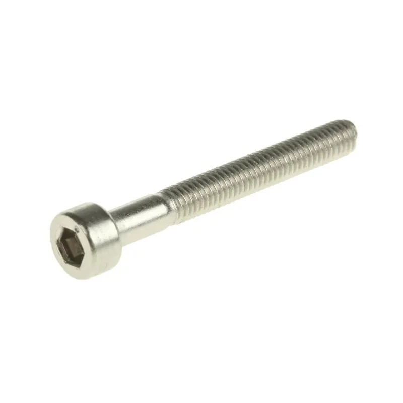 RS PRO Plain Stainless Steel Hex Socket Cap Screw, Hex Socket Drive, M3 x 25 mm 304-4435