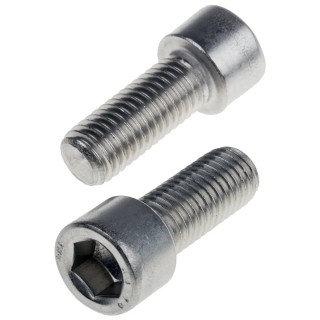 RS PRO Plain Stainless Steel Hex Socket Cap Screw, Hex Socket Drive, M12 x 30 mm 304-4463