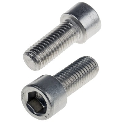 RS PRO Plain Stainless Steel Hex Socket Cap Screw, Hex Socket Drive, M12 x 30 mm 304-4463