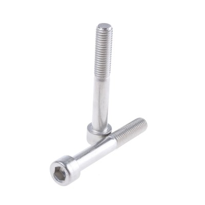 RS PRO Plain Stainless Steel Hex Socket Cap Screw, Hex Socket, M10 x 70 mm 304-4485