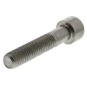 RS PRO Plain Stainless Steel Hex Socket Cap Screw, Hex Socket Drive, M10 Thread Diameter, 50 mm Length, Grade A 304-4508