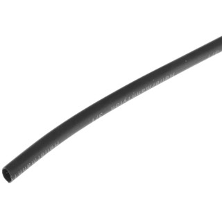 HellermannTyton Black Heat Shrink Tubing Cross Linked Polyolefin 3 mm Sleeve Diameter 1 m 319-00300 TREDUX-3/1-PO-X-BK