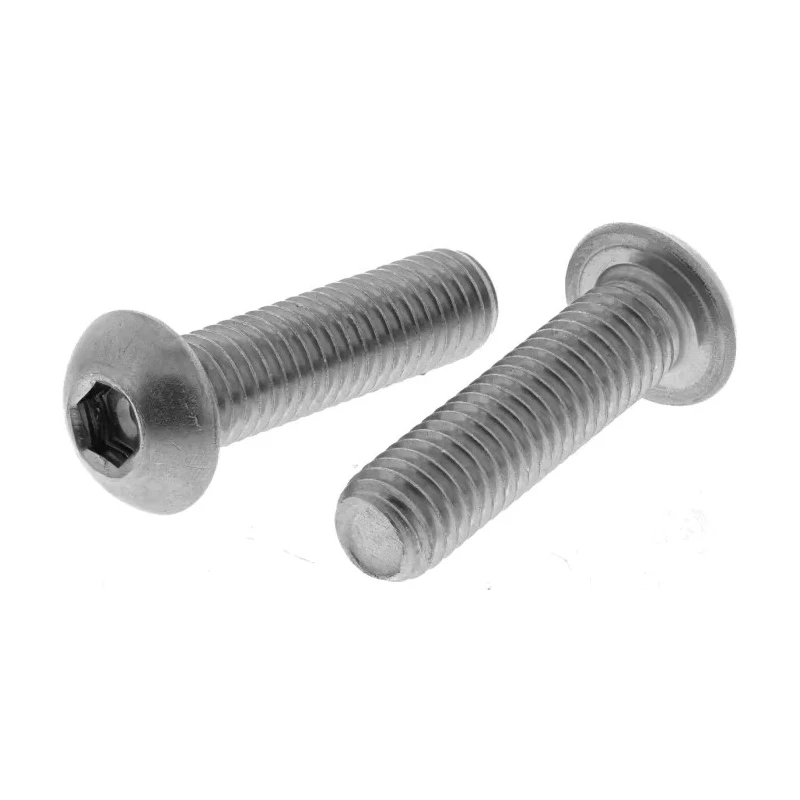 RS PRO Stainless Steel Hex Socket Cap Screw M8 x 30 mm Bright Zinc Finish 304-4687