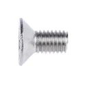 RS PRO Plain Stainless Steel Hex Socket Countersunk Screw M5 x 10 mm 304-4889