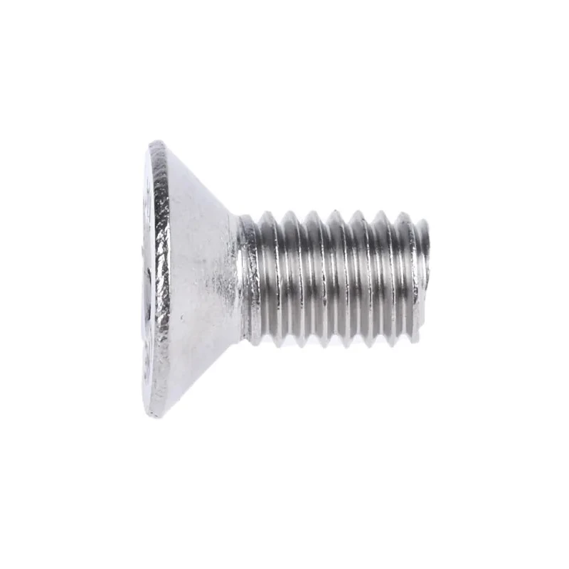 RS PRO Plain Stainless Steel Hex Socket Countersunk Screw M5 x 10 mm 304-4889