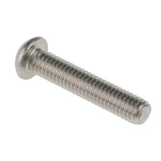 RS PRO Bright Zinc Stainless Steel Hex Socket Cap Screw, Hex Socket Drive, M6 Thread, 30 mm Length, Grade 10.9 304-4738