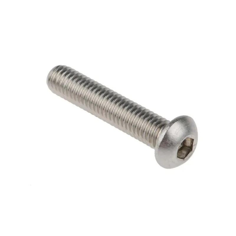 RS PRO Bright Zinc Stainless Steel Hex Socket Cap Screw, Hex Socket Drive, M6 Thread, 30 mm Length, Grade 10.9 304-4738