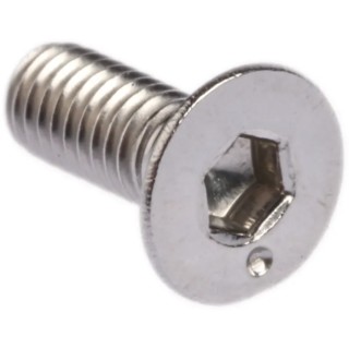 RS PRO Plain Stainless Steel Hex Socket Countersunk Screw M3 x 8 mm 304-4918
