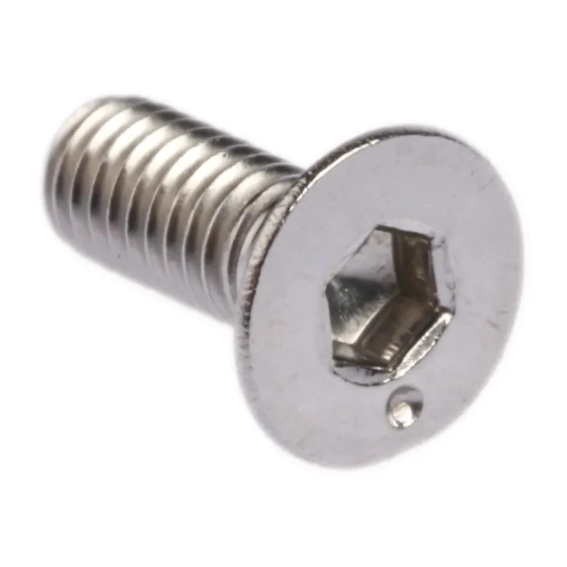 RS PRO Plain Stainless Steel Hex Socket Countersunk Screw M3 x 8 mm 304-4918