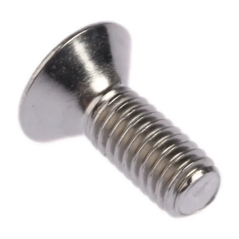RS PRO Plain Stainless Steel Hex Socket Countersunk Screw M3 x 8 mm 304-4918