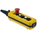 Schneider Electric Push Button Pendant Station 4 NO/3 NC 5 Push Buttons IP65 Polypropylene Yellow XACA47131