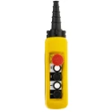 Schneider Electric Push Button Pendant Station 4 NO/3 NC 5 Push Buttons IP65 Polypropylene Yellow XACA47131