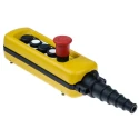Schneider Electric Push Button Pendant Station 4 NO/3 NC 5 Push Buttons IP65 Polypropylene Yellow XACA47131