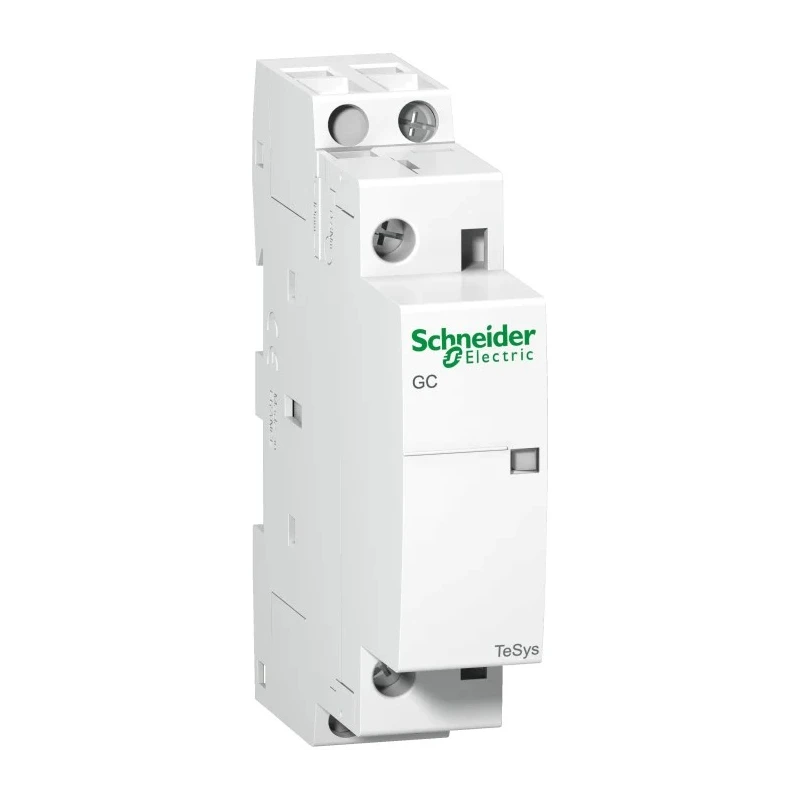 Schneider Electric GC25 Contactor, 230V AC Coil, 1-Pole, 25 A, 1.6 W Power Rating, 1 NO, 500V AC Contact Voltage GC2510M5