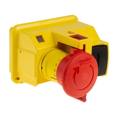 Schneider Electric Push Button Kit Motor Accessory for Use with GV2 Series TeSyS GV GV2K04