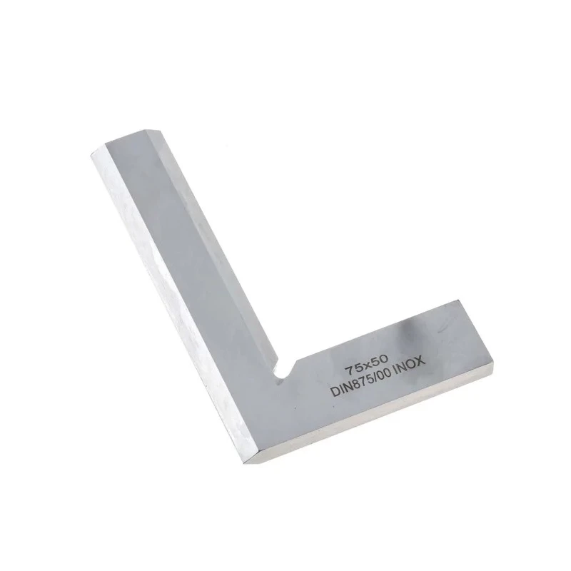 MikronTec 75 mm Hardened Stainless Steel Engineer Square with Bevelled Measuring Edges 304-8308