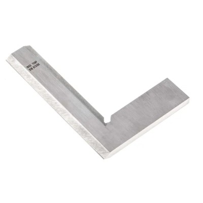 MikronTec 100 mm Hardened Stainless Steel Engineer Square with Bevelled Measuring Edges 304-8314