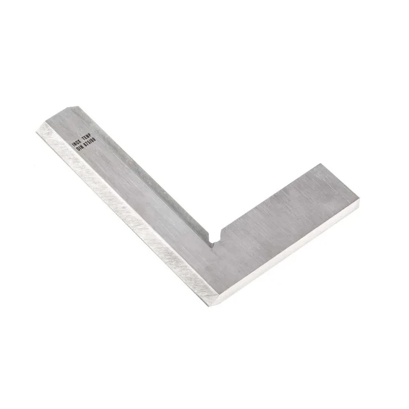 MikronTec 100 mm Hardened Stainless Steel Engineer Square with Bevelled Measuring Edges 304-8314