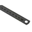 MikronTec 500 mm Stainless Steel Flexible Metric Ruler, Hardened Spring Band Steel, Model 901 500MM