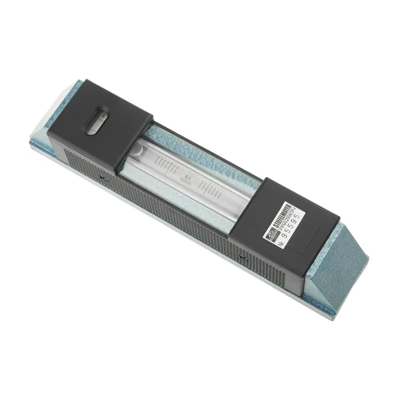 MikronTec Precision Spirit Level 200 mm Length Cast Iron Frame 2 Vials ±0.1 mm/m Accuracy 304-8960