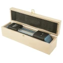 MikronTec Precision Spirit Level 200 mm Length Cast Iron Frame 2 Vials ±0.1 mm/m Accuracy 304-8960