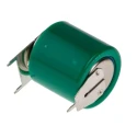 Varta 3.6 V NiMH Button Rechargeable Battery 80 mAh PCB Terminals 15.5mm Diameter 19.9mm Height 55608603059