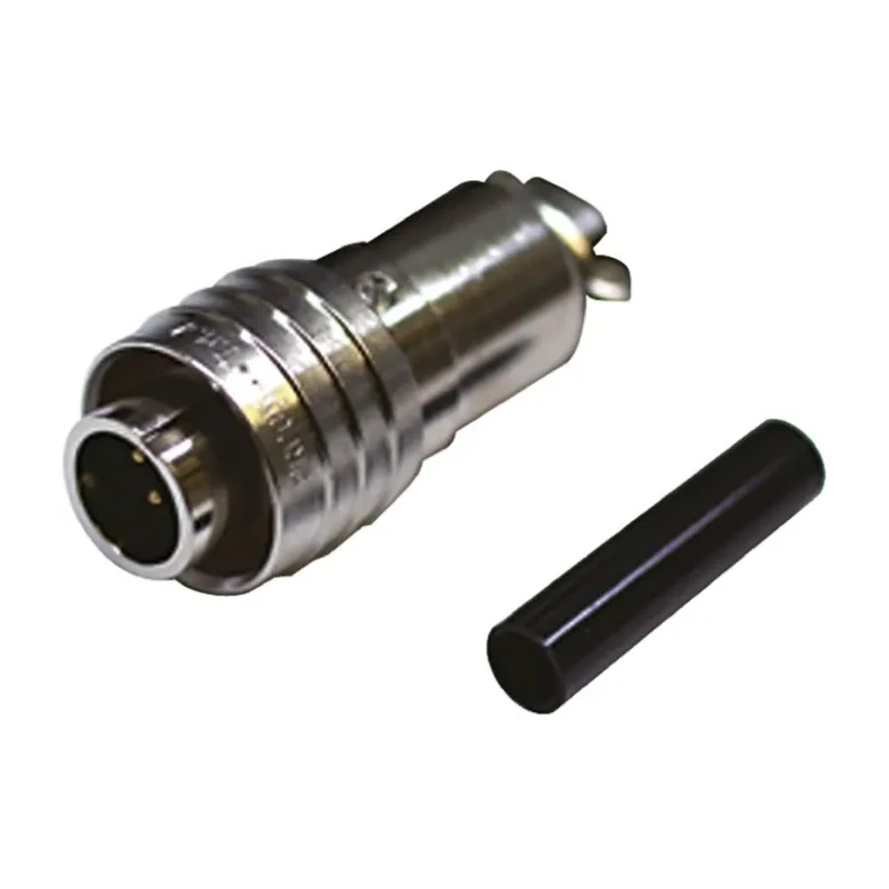 Tajima Electronics Circular Connector, 5 Contacts, Miniature Cable Mount Plug, Male, Gold Plated, Brass Housing EPRC05-P5M