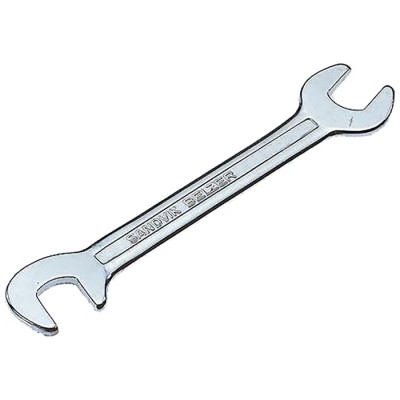 Bahco Double Ended Open Spanner Metric 11 mm, Chrome Finish, Alloy Steel 1931M-11