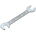 Bahco Double Ended Open Spanner Metric 10 x 10 mm, Chrome Plated Alloy Steel, Overall Length 105mm 1931M-10