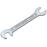 Bahco Double Ended Open Spanner Metric 10 x 10 mm, Chrome Plated Alloy Steel, Overall Length 105mm 1931M-10