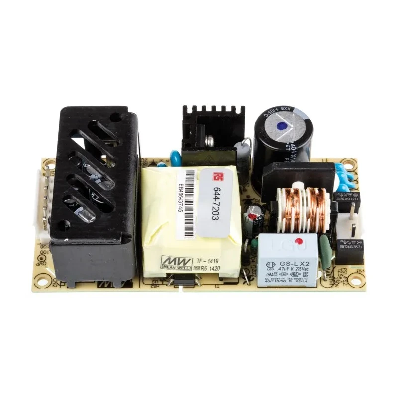 MEAN WELL Switching Power Supply Dual Output 12V DC 5A 49W Universal Input 90-264V AC Chassis Mount RPD-60A